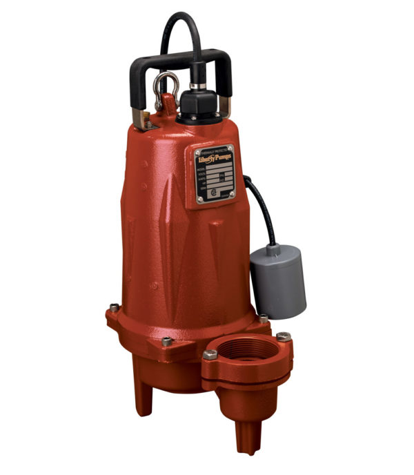 1.5 HP, Sewage pump, 1 PH, 208-230V, 25' Cord, 2" Discharge, Manual