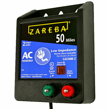 Zareba EAC5M-Z 5-Mile AC Low Impedance Fence Charger 